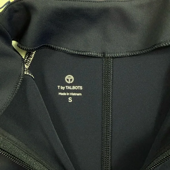 T by Talbots Athletic Quarter Zip Pullover | Size S | Golf Pickleball Preppy - Picture 2 of 10